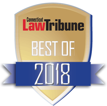 NAM (National Arbitration and Mediation) Badge Best of 2018 Connecticut Law Tribune